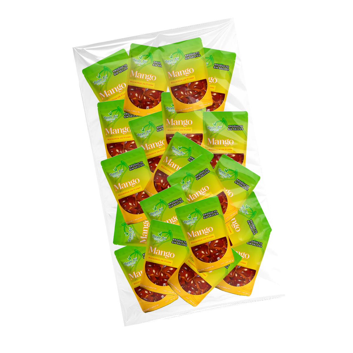 BOLSITA_MANGO Bolsa con 20 pzs sabor Mango